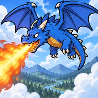 Dragon card art