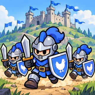 Knights card art