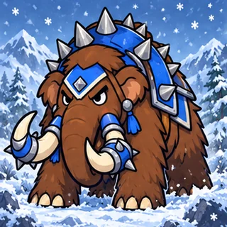 Woolly Mammoth card art
